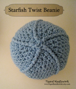 starfish twist beanie